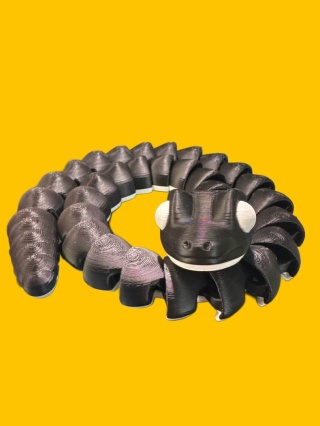 Snejkuś Herman XXL czarno-bialy